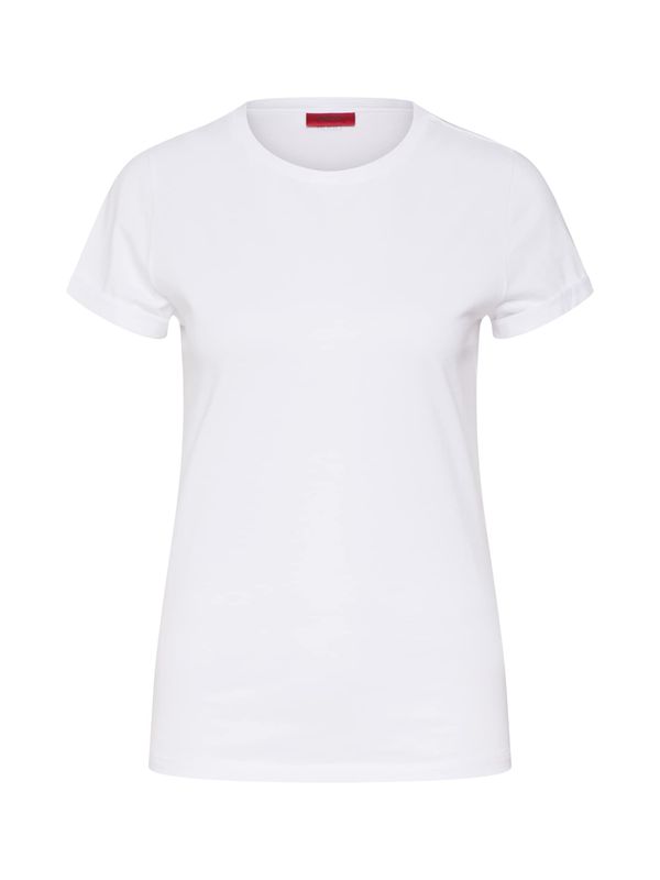 HUGO Red HUGO Red Тениска  черно / мръсно бяло