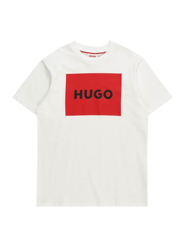 HUGO Red HUGO Red Тениска  червено / черно / бяло