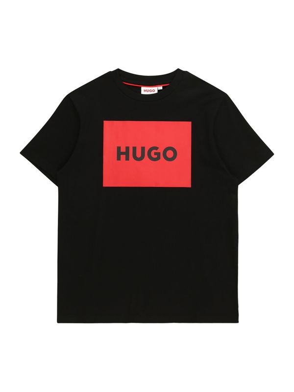 HUGO Red HUGO Red Тениска  червено / черно