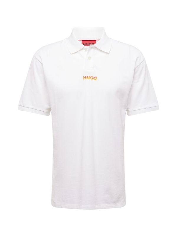 HUGO Red HUGO Red Тениска 'Dalio'  жълто / червено / бяло