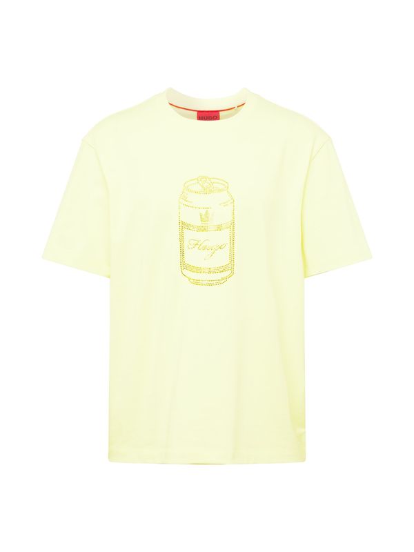 HUGO Red HUGO Red Тениска 'Deondrin'  светлозелено