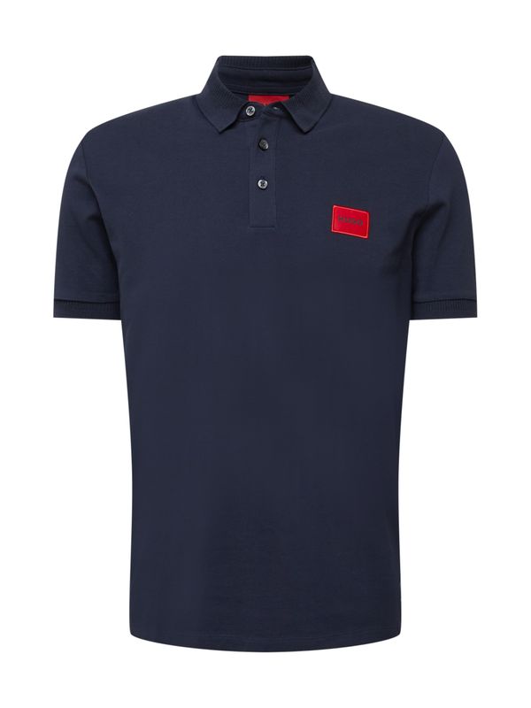 HUGO Red HUGO Red Тениска 'Dereso'  нощно синьо / червено