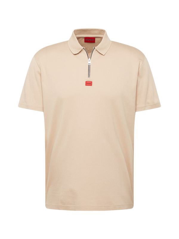 HUGO Red HUGO Red Тениска 'Deresom241'  бежово