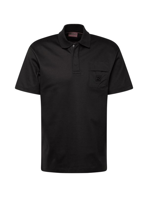 HUGO Red HUGO Red Тениска 'Domer'  черно