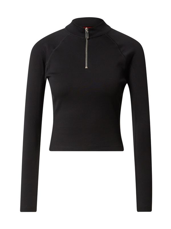 HUGO Red HUGO Red Тениска 'Dortima'  черно