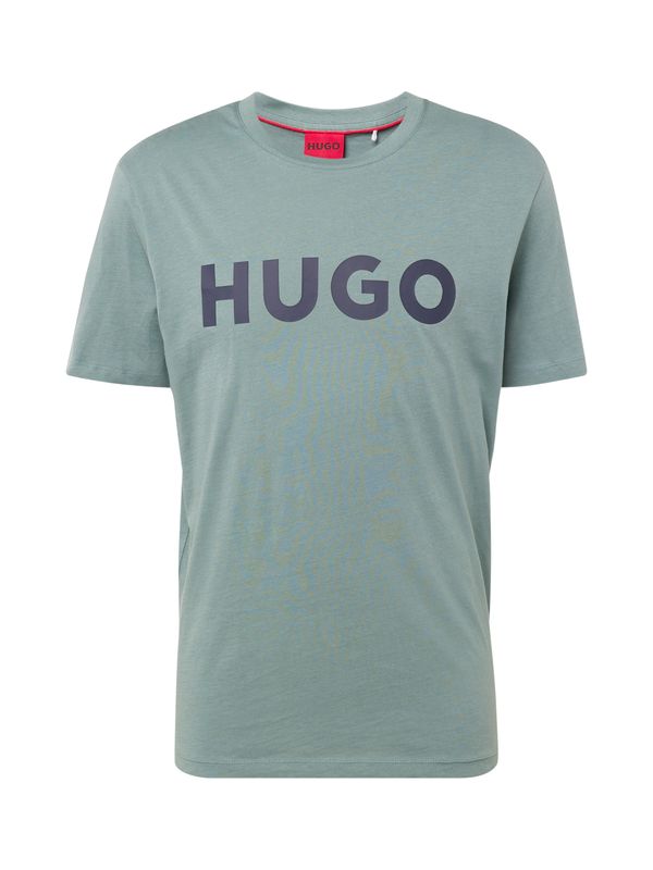 HUGO Red HUGO Red Тениска 'Dulivio'  нейви синьо / нефритено зелено