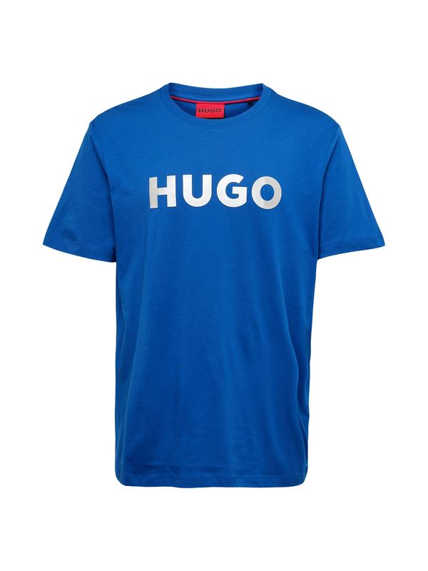 HUGO Red HUGO Red Тениска 'Dulivio'  синьо / светлосиво
