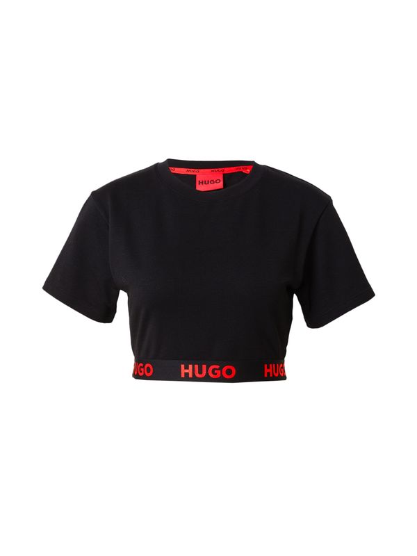 HUGO Red HUGO Red Тениска за спане  червено / черно