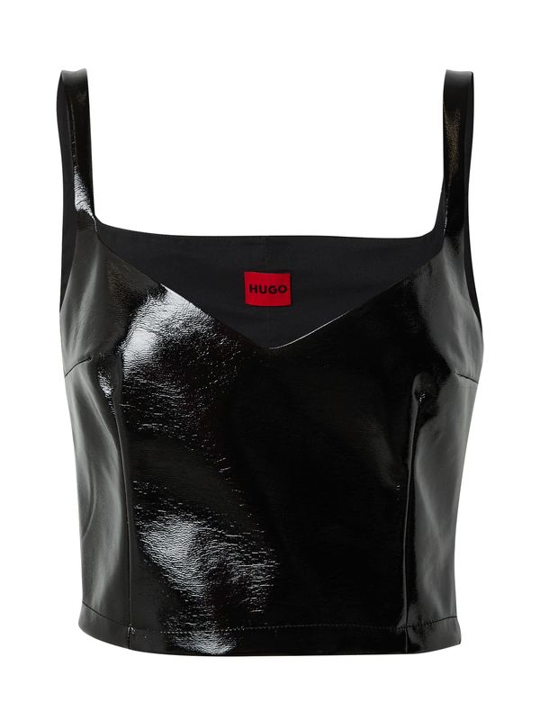 HUGO Red HUGO Red Топ 'Cowgirl'  черно