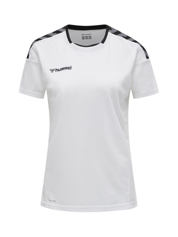 Hummel Hummel Функционална тениска 'AUTHENTIC POLY'  сиво / черно / бяло