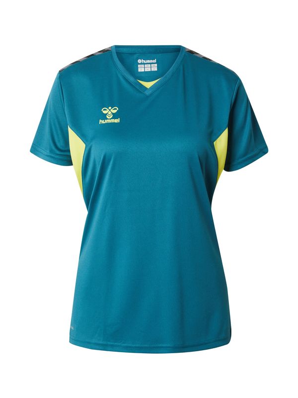 Hummel Hummel Функционална тениска 'AUTHENTIC'  жълто / сиво / петрол / черно