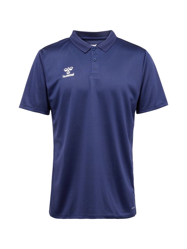 Hummel Hummel Функционална тениска 'Essential'  морскосиньо / бяло