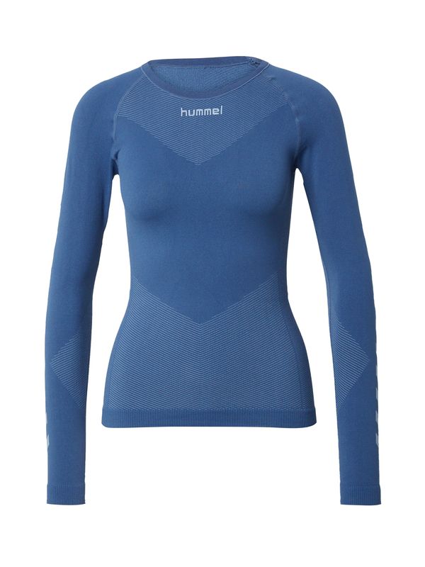 Hummel Hummel Функционална тениска 'FIRST'  индиго / бяло