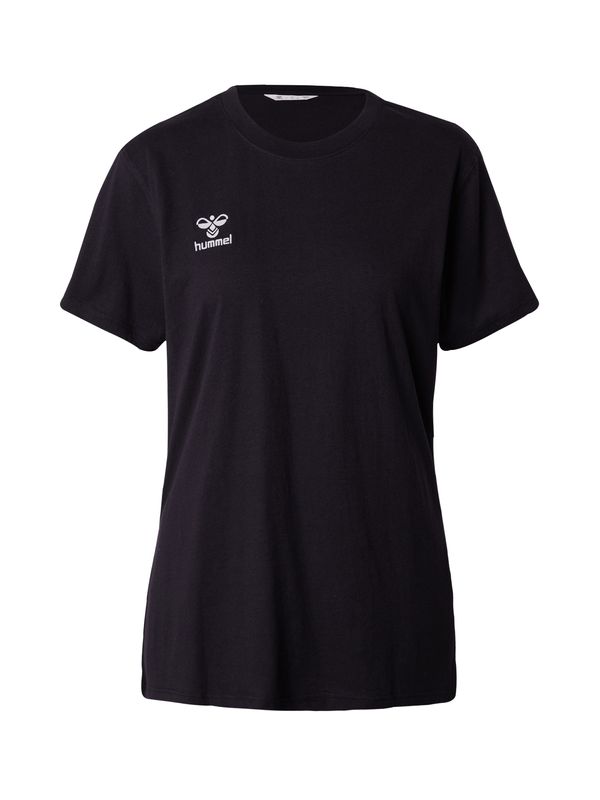 Hummel Hummel Функционална тениска 'Go 2.0'  черно / бяло
