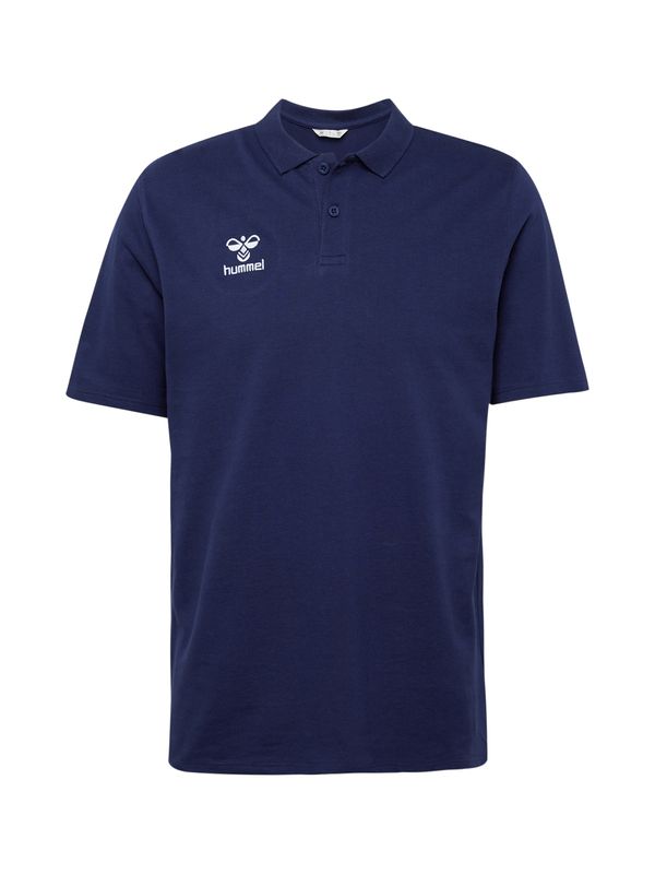 Hummel Hummel Функционална тениска 'GO 2.0'  морскосиньо / бяло