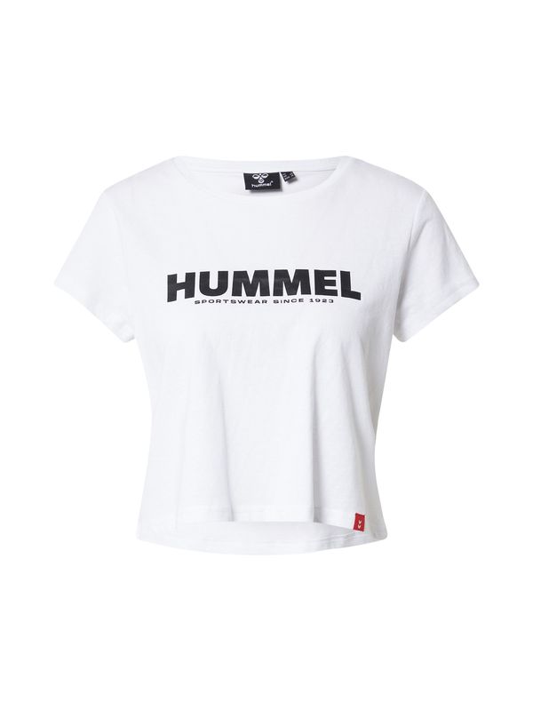 Hummel Hummel Функционална тениска 'Legacy'  черно / бяло