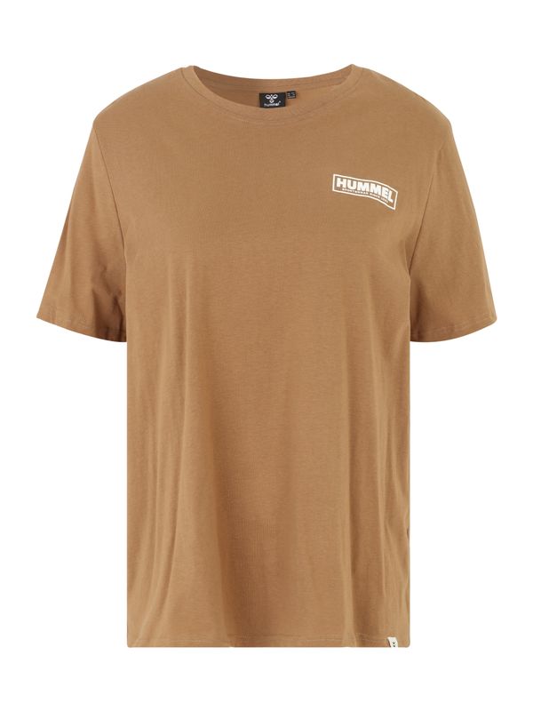 Hummel Hummel Функционална тениска 'Legacy'  мока / бяло