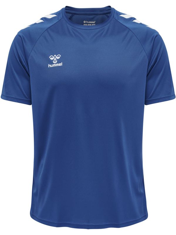 Hummel Hummel Функционална тениска  синьо / бяло