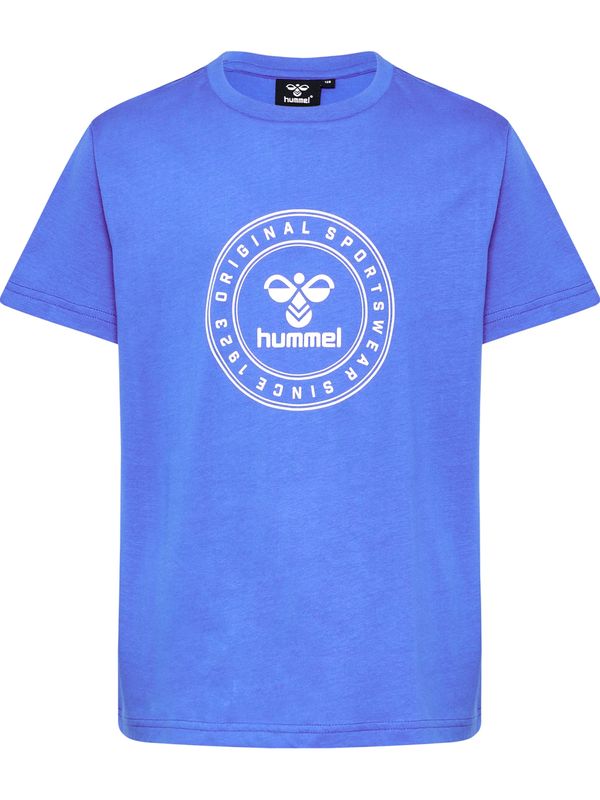Hummel Hummel Функционална тениска 'Tres'  кралско синьо / бяло
