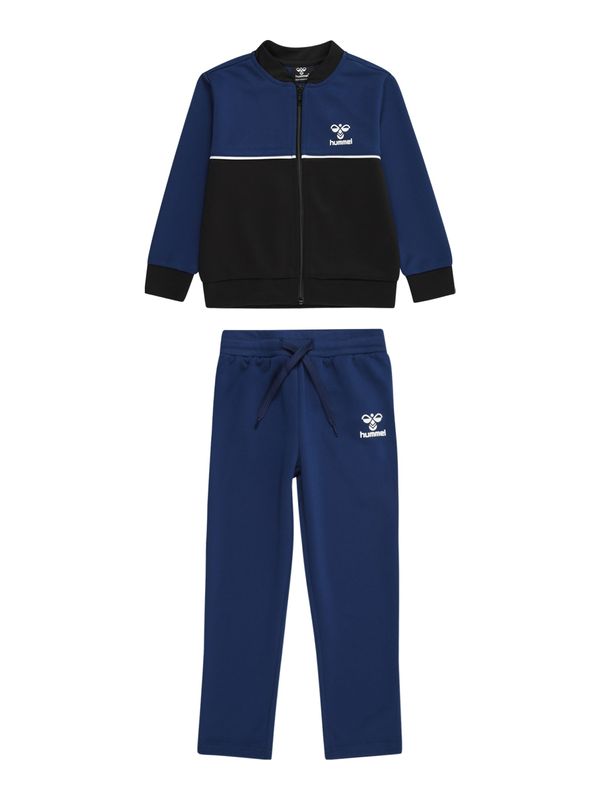 Hummel Hummel Облекло за бягане 'Dallas'  тъмносиньо / черно / мръсно бяло