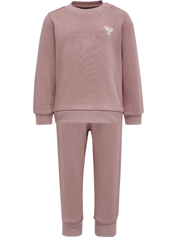 Hummel Hummel Облекло за бягане 'Santo'  пепел от рози / бяло