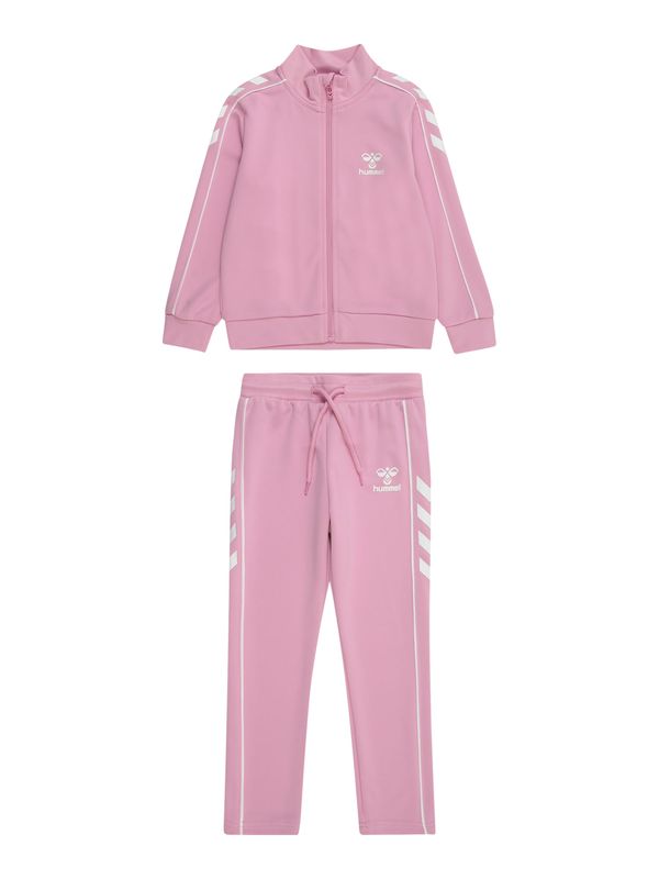 Hummel Hummel Облекло за трениране 'Track'  светлорозово / бяло
