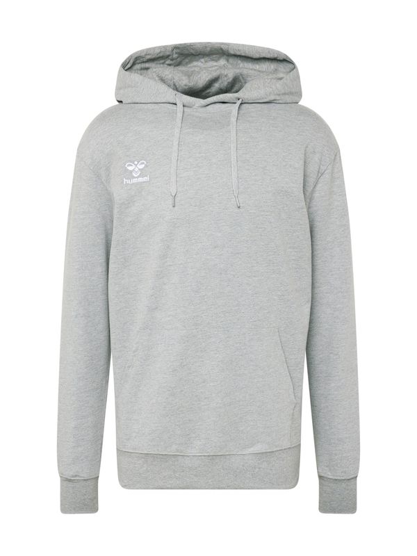 Hummel Hummel Спортен блузон 'Go 2.0'  камък / бяло