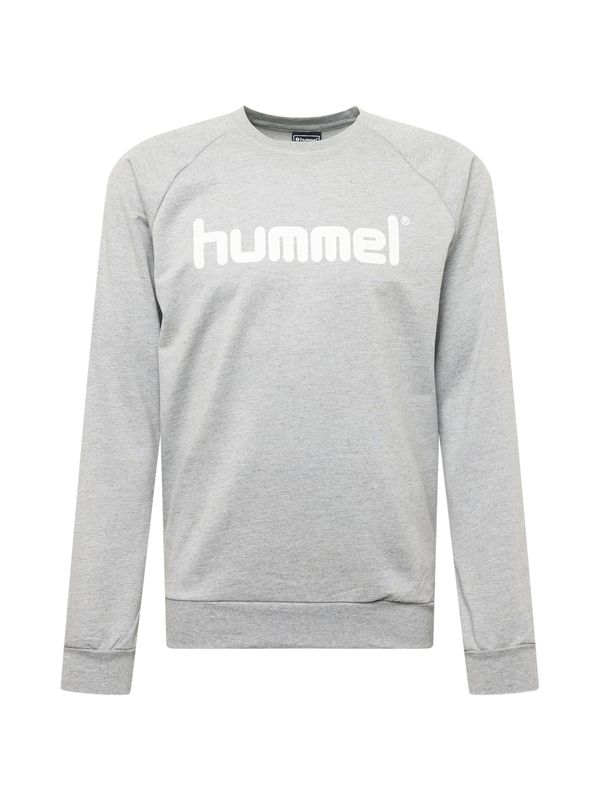 Hummel Hummel Спортен блузон  сив меланж / бяло