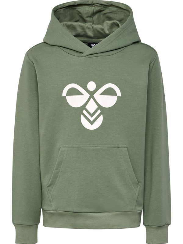 Hummel Hummel Спортен блузон  зелено / бяло