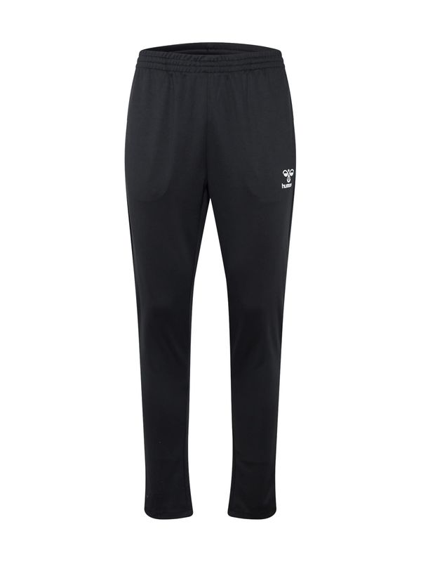 Hummel Hummel Спортен панталон 'ESSENTIAL'  черно / бяло