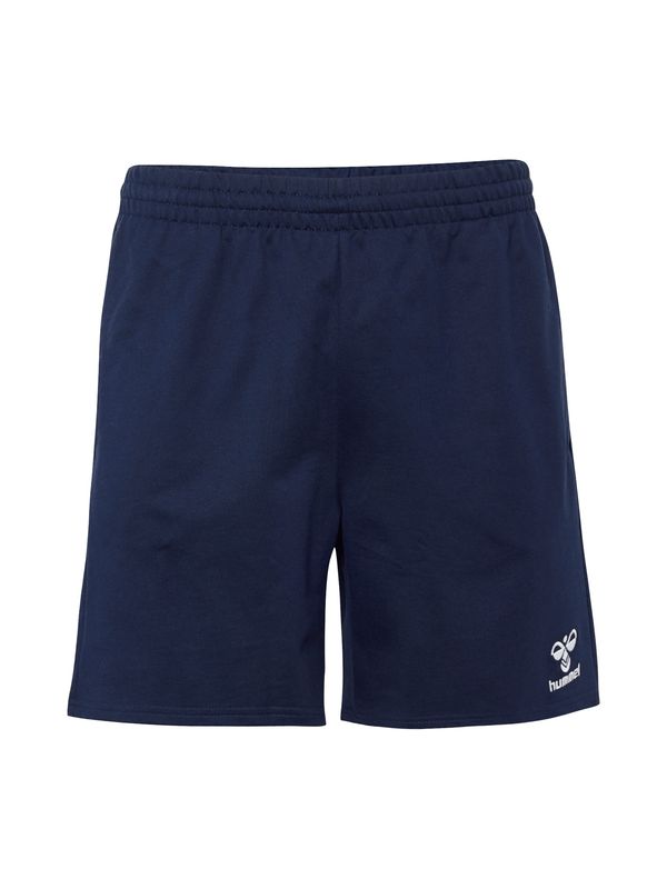 Hummel Hummel Спортен панталон 'GO 2.0'  морскосиньо / бяло
