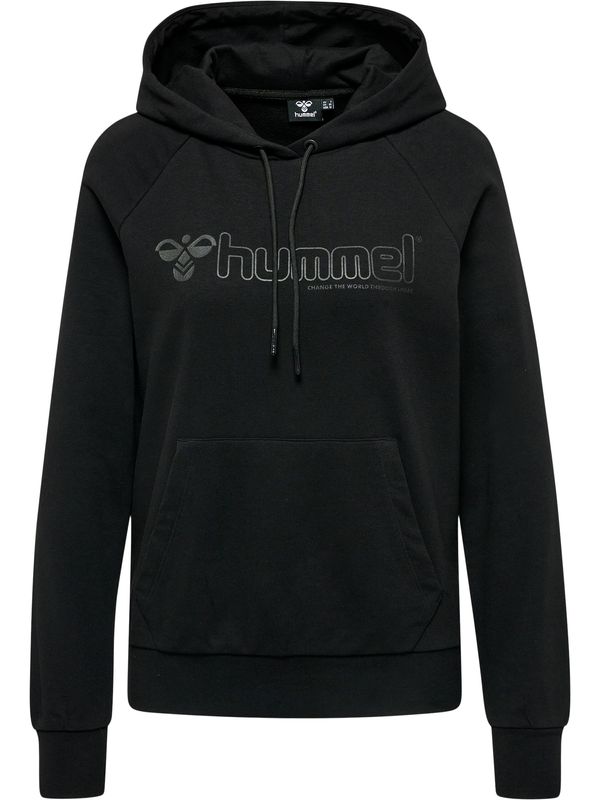 Hummel Hummel Спортен суитшърт с качулка 'Noni 2.0'  черно / бяло