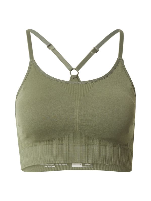 Hummel Hummel Спортен сутиен 'MT DEFINE'  маслина / черно