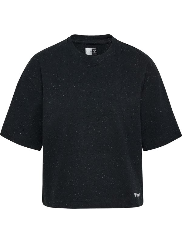 Hummel Hummel Тениска  черно / бяло