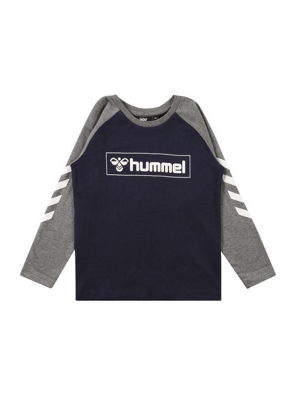 Hummel Hummel Тениска  нейви синьо / сиво / бяло