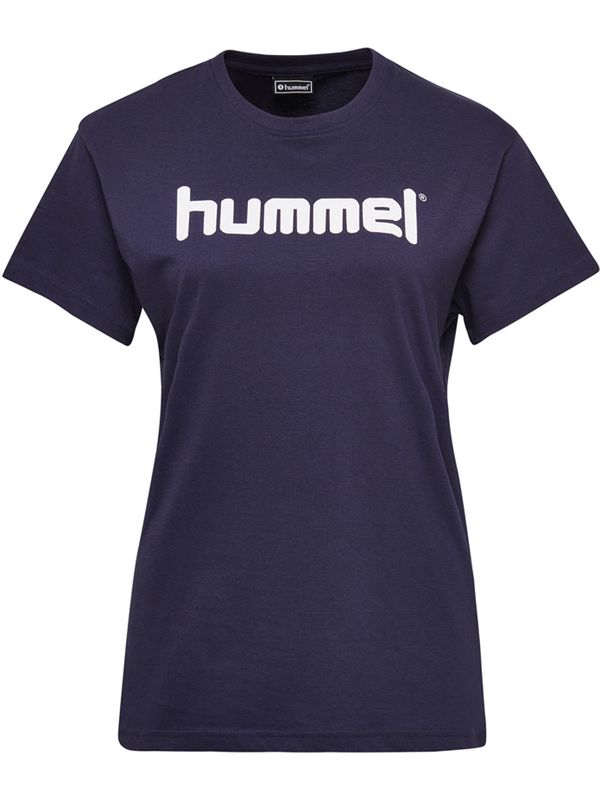 Hummel Hummel Тениска  синьо / бяло