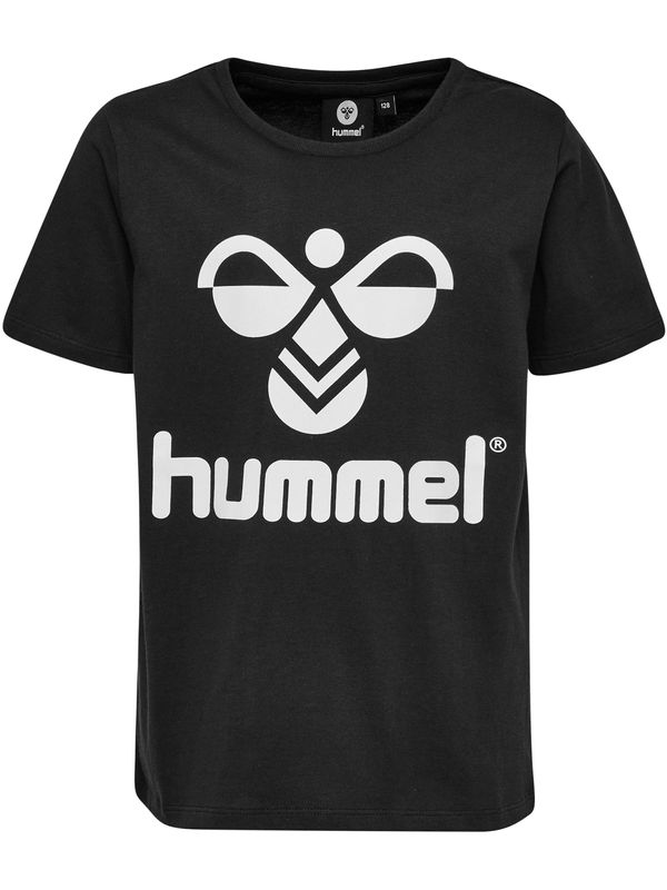 Hummel Hummel Тениска 'Tres'  черно / бяло