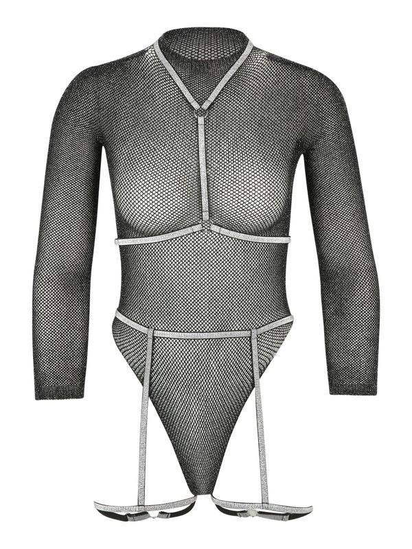 Hunkemöller Hunkemöller Боди 'Harness'  черно