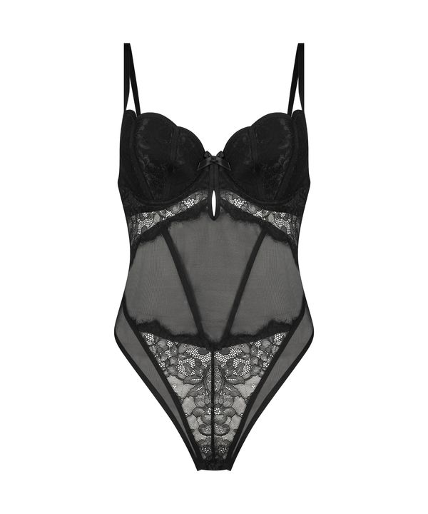 Hunkemöller Hunkemöller Боди 'Kattreya'  черно