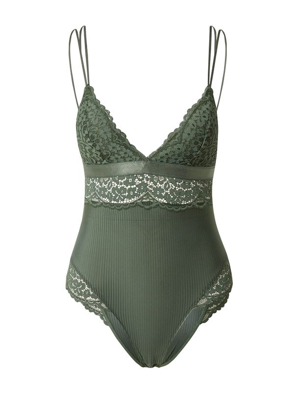 Hunkemöller Hunkemöller Боди 'Rose'  тъмнозелено