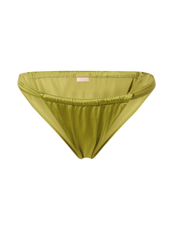 Hunkemöller Hunkemöller Долнище на бански тип бикини 'Palm'  тръстиково зелено