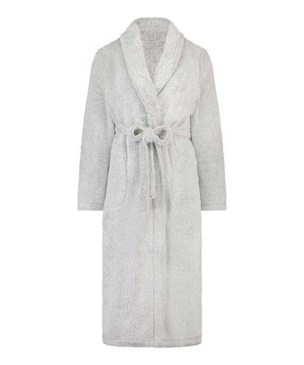 Hunkemöller Hunkemöller Дълъг халат за баня  сиво