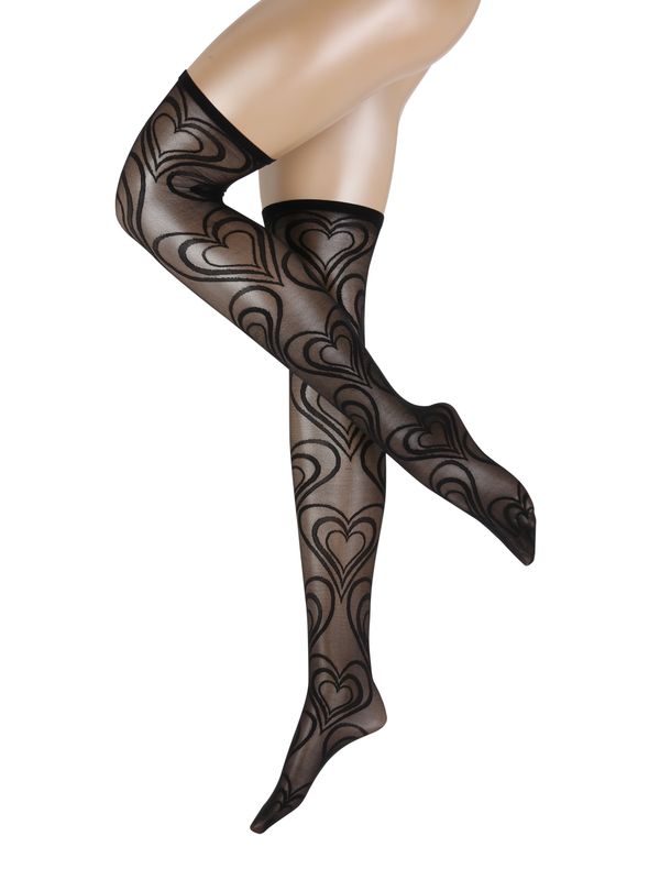 Hunkemöller Hunkemöller Фини чорапи  черно