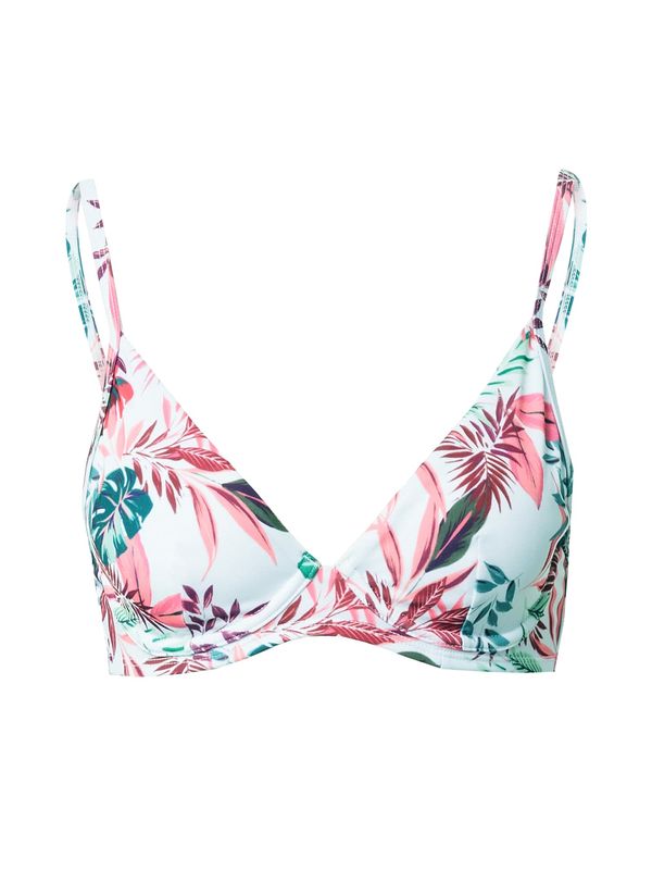 Hunkemöller Hunkemöller Горнище на бански 'Cuba'  светлозелено / лилав / бледорозово / бяло