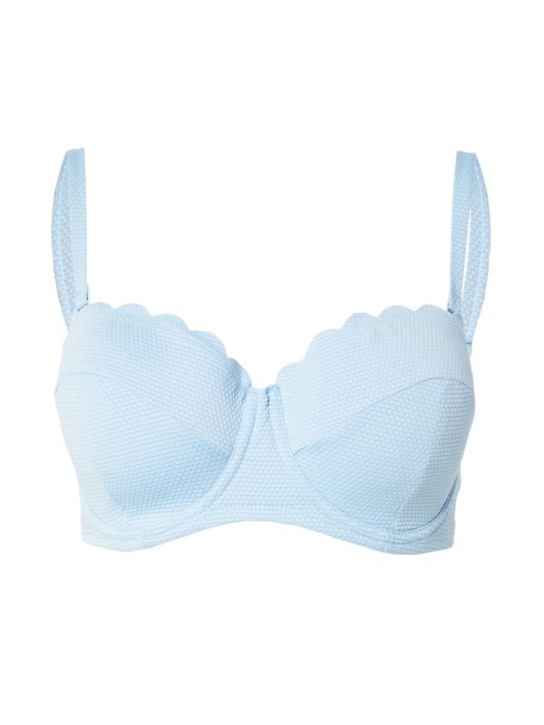 Hunkemöller Hunkemöller Горнище на бански 'Scallop'  светлосиньо