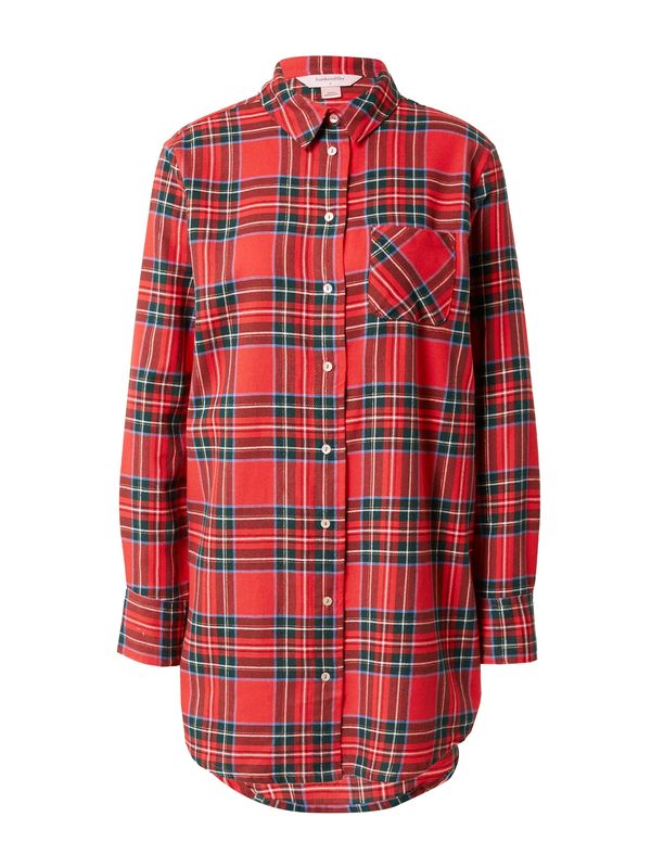 Hunkemöller Hunkemöller Нощница  кремаво / светлосиньо / тъмнозелено / червено