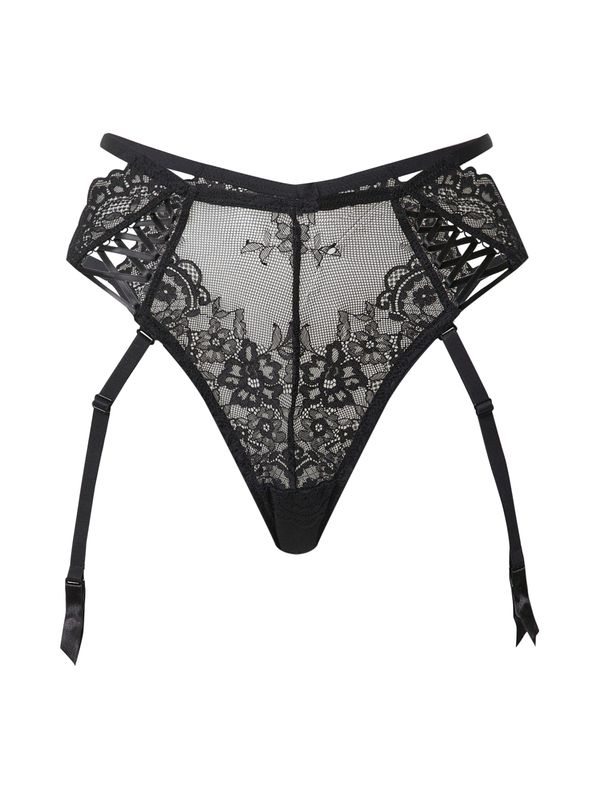 Hunkemöller Hunkemöller Отворени прашки 'Esmee'  черно