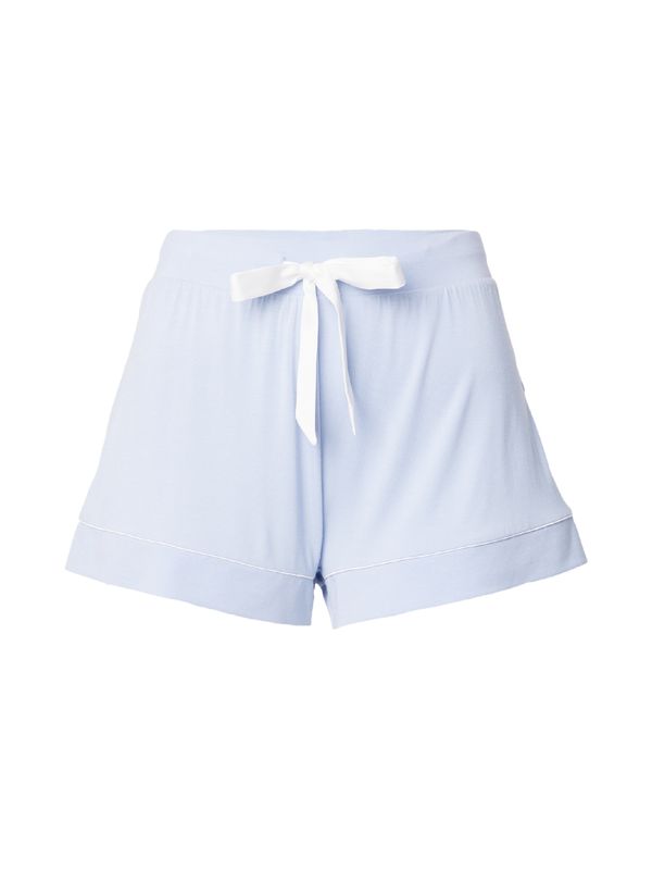 Hunkemöller Hunkemöller Панталон пижама 'Essential'  светлосиньо / бяло