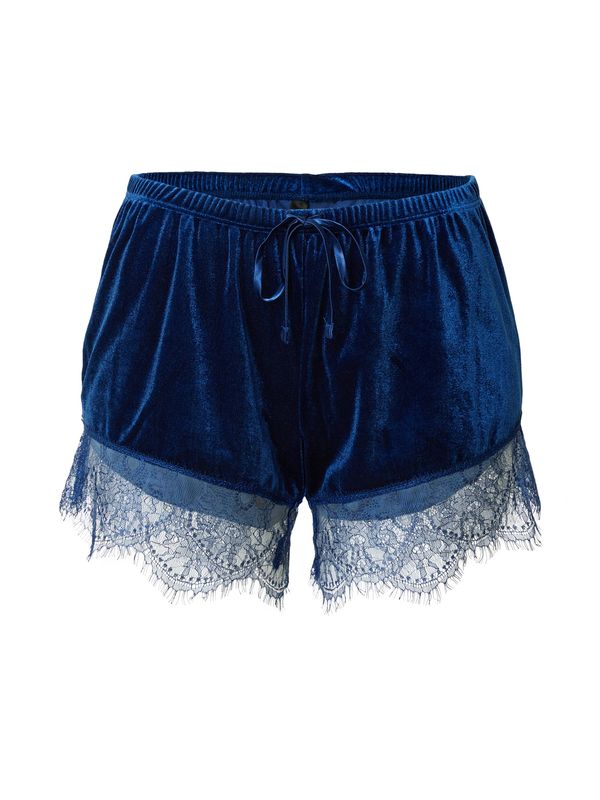 Hunkemöller Hunkemöller Панталон пижама  сапфирено синьо