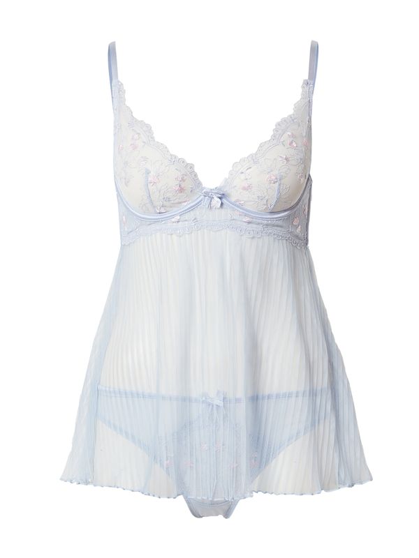 Hunkemöller Hunkemöller Пенюар 'Olivia'  небесносиньо / розе